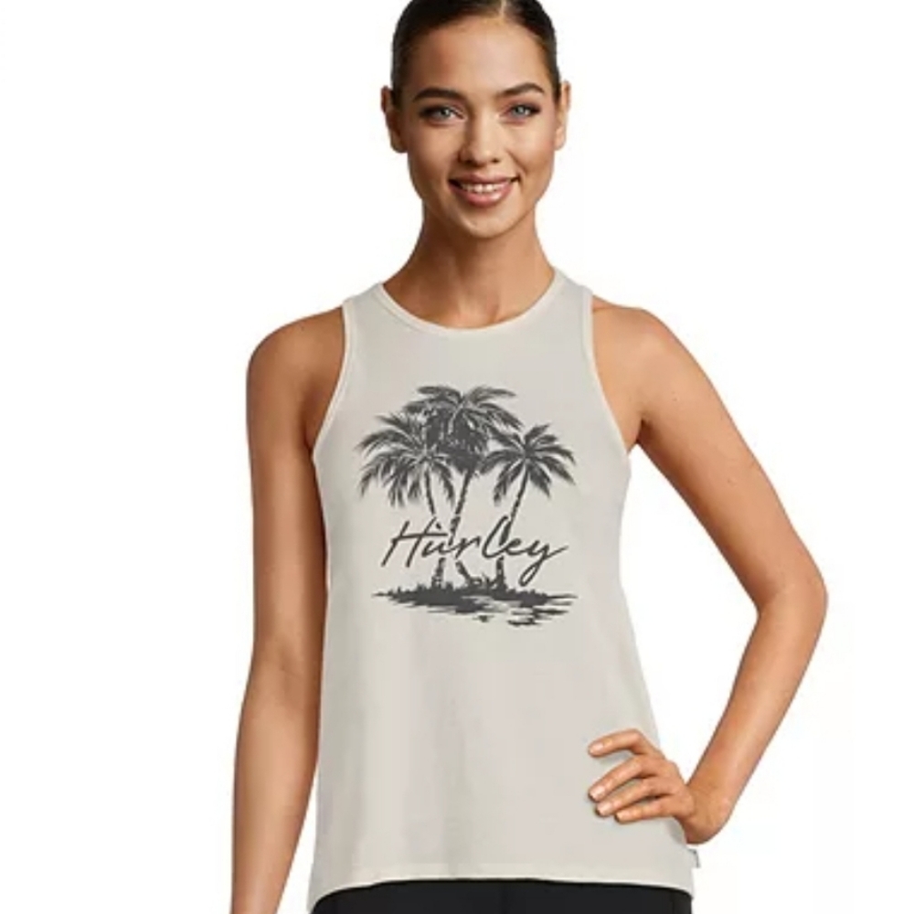 Hurley Women's Scripted Palms Tank - Picture 3 of 4
